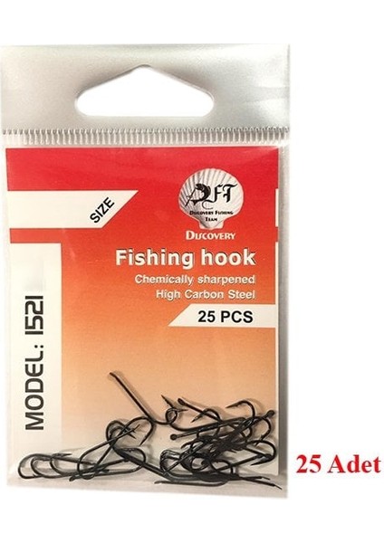 Discovery 1521 Koyu Mavi Olta Iğnesi No:08 25ADT