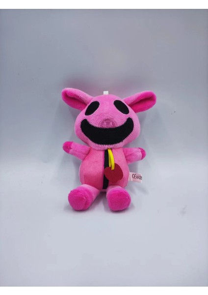 Yeni Gülümseyen Yaratıklar Korkunç Gülümseyen Hayvan Serisi Bebek Pembe Domuzcuk Peluş Oyuncaklar (Yurt Dışından)