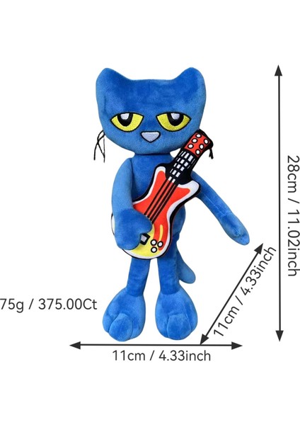 Kedi Pete El Kuklası Kedi Pete Peluş Oyuncak Bebek Erken Çocukluk Resimli Kitap Bebekleri (Yurt Dışından)