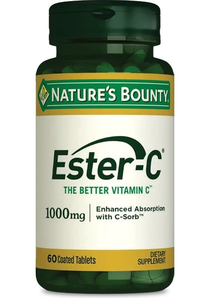Ester C 1000 Mg Takviye Edici Gıda 60 Tablet modelleri