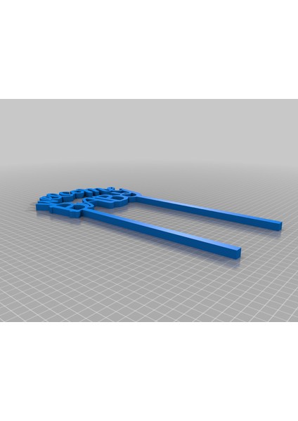 Hoş Geldiniz Bebek Pastası Topper (Sadece Plastik Aparattır!!!) 3D modelleri