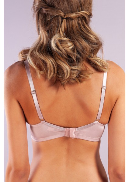 Garland Big Size Plunge Bra, Açık Pembe Konforlu ve Şık Sütyen