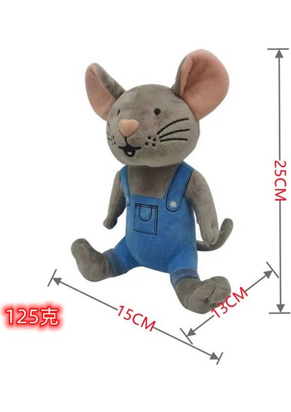 Yeni If You Give A Mouse A Cookie Peluş Bebek Pembe Domuz Fare Çocuk Resimli Kitap Oyuncakları (Yurt Dışından)