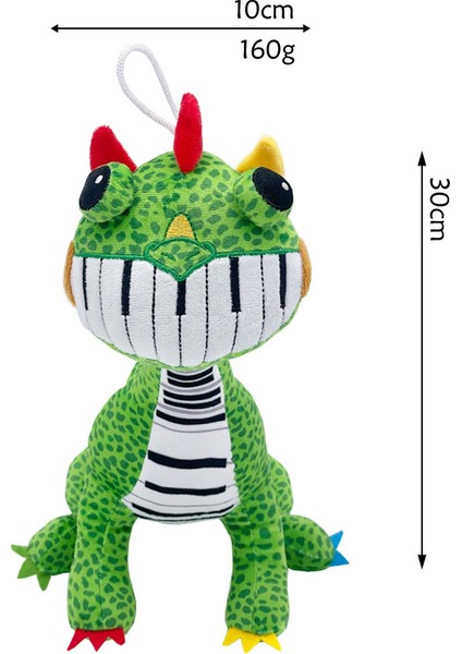 Nightmare Critters Bobby 4 Yeşi̇l Di̇nozor Büyük Aslan Peluş Oyuncak Bebek (Yurt Dışından)