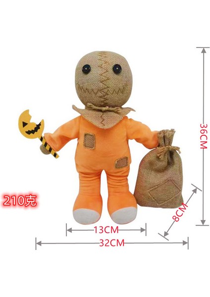 Yeni Trick 'r Treat Sam Sam Peluş Oyuncak Cadılar Bayramı Figürü (Yurt Dışından)