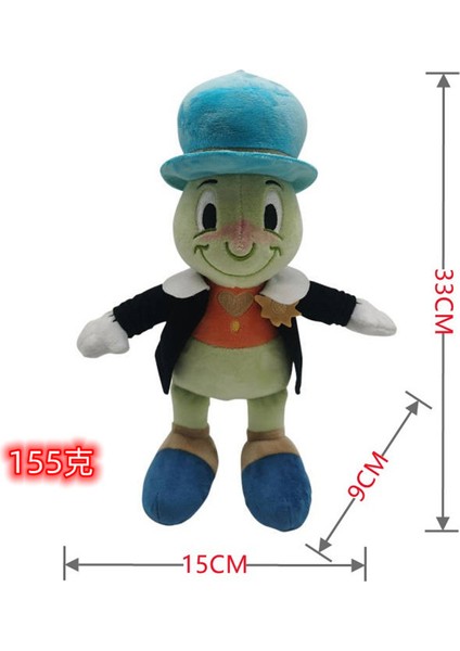 Pinokyo Peluş Pinokyo Erkek Anime Pinokyo Peluş Oyuncaklar Bebekler (Yurt Dışından)