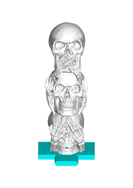 3 Bilge Kafatası Tütsü Brülörü (Değiştirilebilir) (Sadece Plastik Aparattır!!!) 3D fiyatları