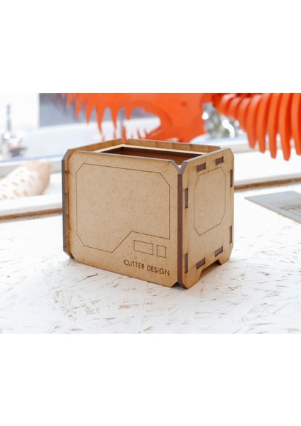 Makerbot - Lasercut 3D Yazıcı Minyatür (Sadece Plastik Aparattır!!!) 3D