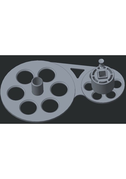 400FT Ila 100FT Toplu Film Repooler (Sadece Plastik Aparattır!!!) 3D