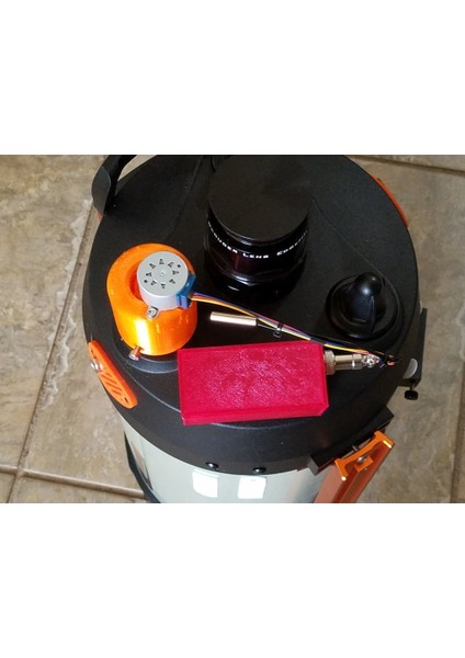 Celestron C8 Edgehd 800 28BYJ-48 Stepper Koupler Sistemi (Sadece Plastik Aparattır!!!) 3D