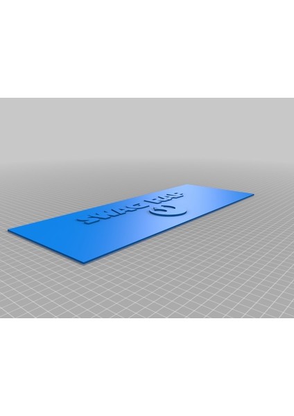 Mektup Kutusu Etiketi (Sadece Plastik Aparattır!!!) 3D