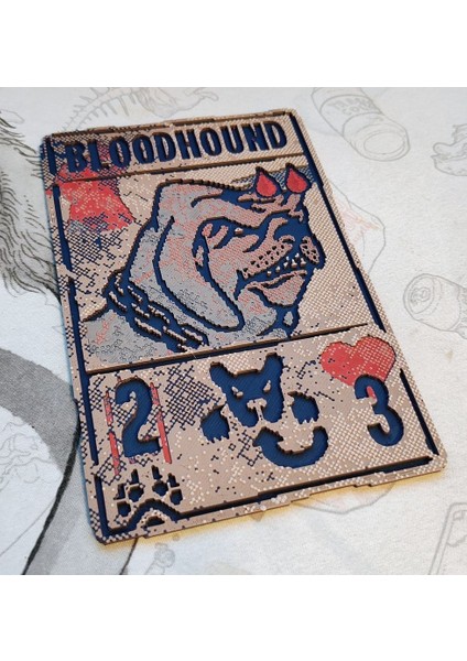 Bloodhound - Inscryption Kartları - Huefegege (Sadece Plastik Aparattır!!!) 3D