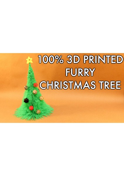 3D Baskılı Tüylü Noel Ağacı! (Sadece Plastik Aparattır!!!) 3D fiyatları