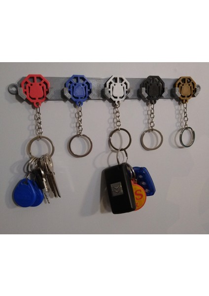 Anahtarlık + Anahtar Sahibi Okta Brasil (Sadece Plastik Aparattır!!!) 3D