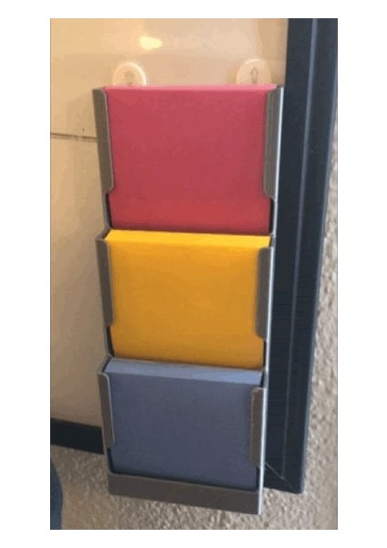 Normal Yapışkan Not Sahibi/dağıtıcı (Sadece Plastik Aparattır!!!) 3D modelleri