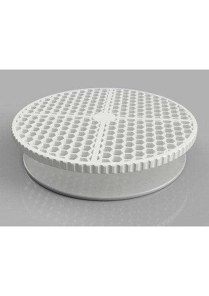 Airbrush Boyama Mk Iı Için Döner Tabla Tembel Susan (Sadece Plastik Aparattır) 3D