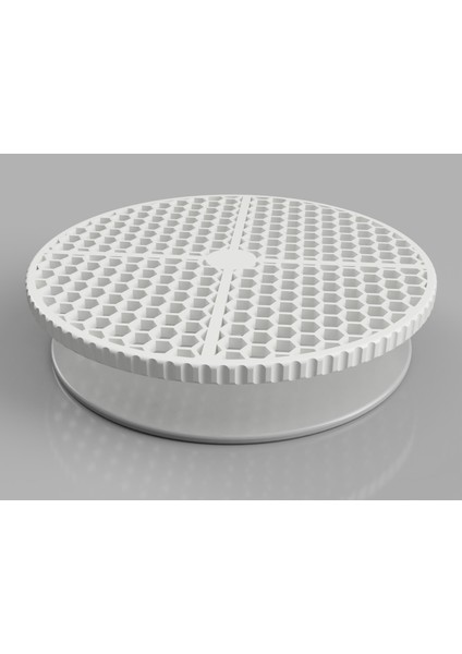 Airbrush Boyama Mk Iı Için Döner Tabla Tembel Susan (Sadece Plastik Aparattır) 3D fiyatları