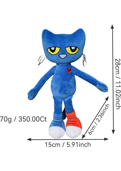 Kedi Pete El Kuklası Kedi Pete Peluş Oyuncak Bebek Erken Çocukluk Resimli Kitap Bebekleri (Yurt Dışından)