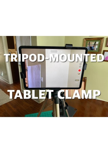 Tripod Monte Tablet Kelepçe V05 (Sadece Plastik Aparattır) 3D fiyatları