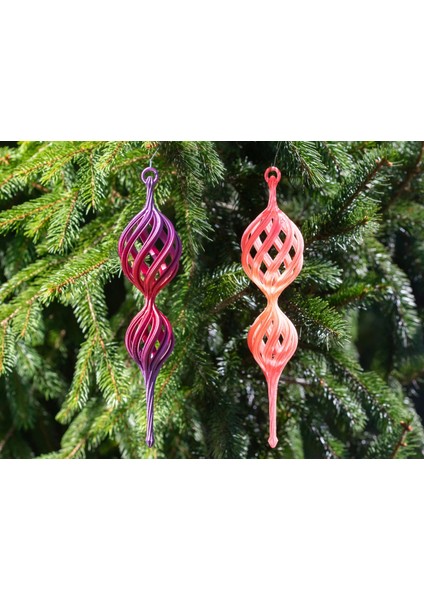 Spiral Noel Finial 2024 (Sadece Plastik Aparattır) 3D fiyatları