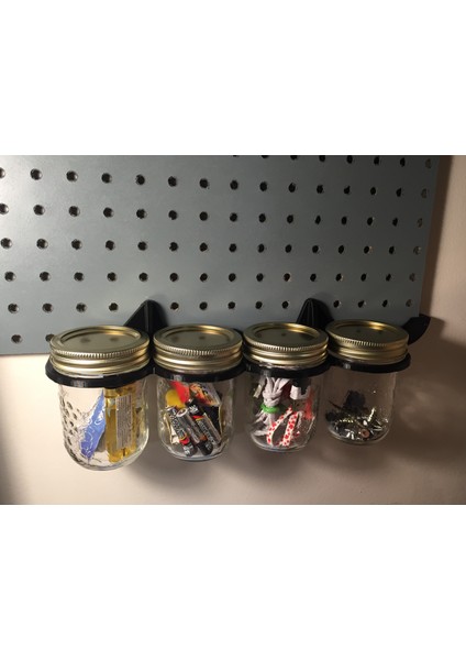 Peg Tahtası Mason Kavanoz Montajı (Sadece Plastik Aparattır) 3D fiyatları