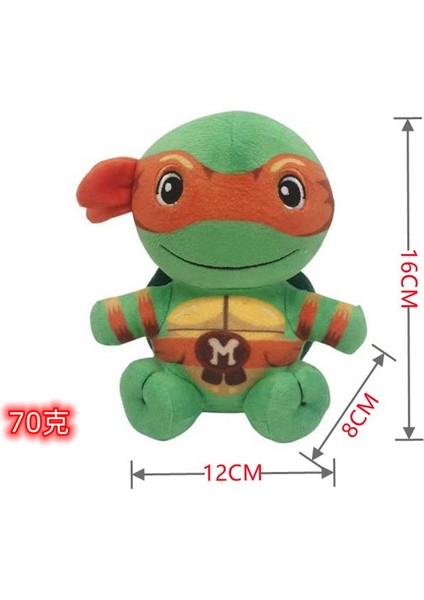 Yeni Mutant Era Teenage Mutant Ninja Turtles Peluş Oyuncaklar Çizgi Film Anime Geniş Gözlü Kaplumbağa Bebek Yaratıcı Bebekler (Yurt Dışından)