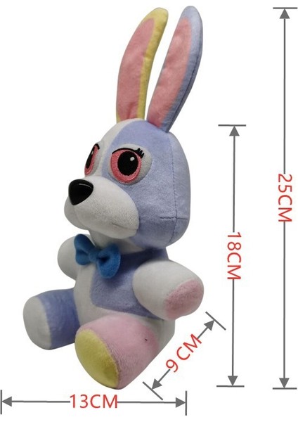 Yeni Peluş Oyuncak Sundrop Fnaf Security Breach Final Boss Moon Sun Heykelcik (Yurt Dışından)