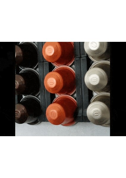 Modüler Duvara Monte Nespresso Kapsül Tutucu (Sadece Plastik Aparattır) 3D modelleri