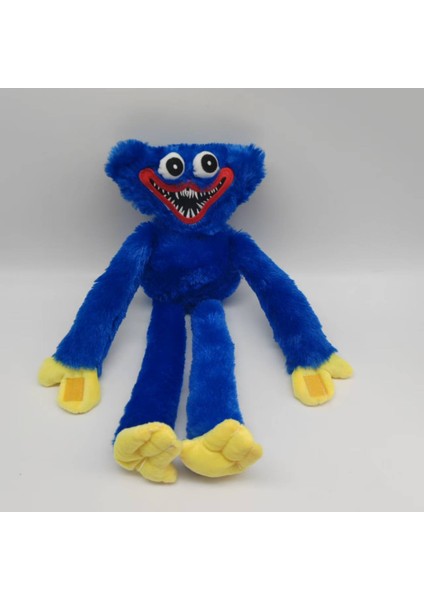 Big Blue Cat Bobby'nin Oyun Zamanı Çevre Bebeği Sosis Canavar Bebek Kırmızı ve Mavi Canavar Bebek Mavi Şeytan Peluş Oyuncaklar (Yurt Dışından)