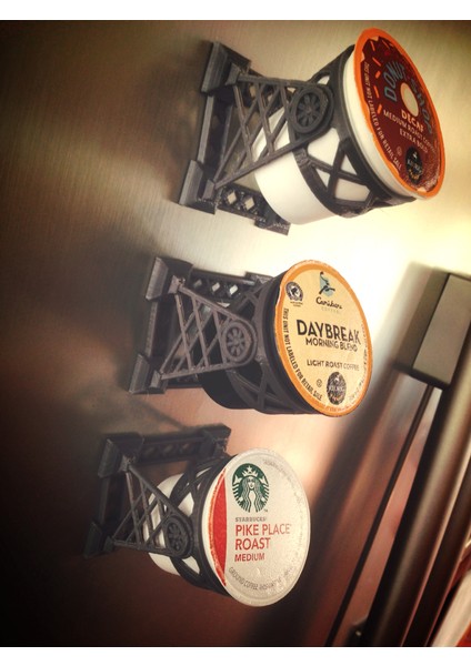 Ironwurx Manyetik K-Cup Kahve Pod Tutucu (Sadece Plastik Aparattır) 3D