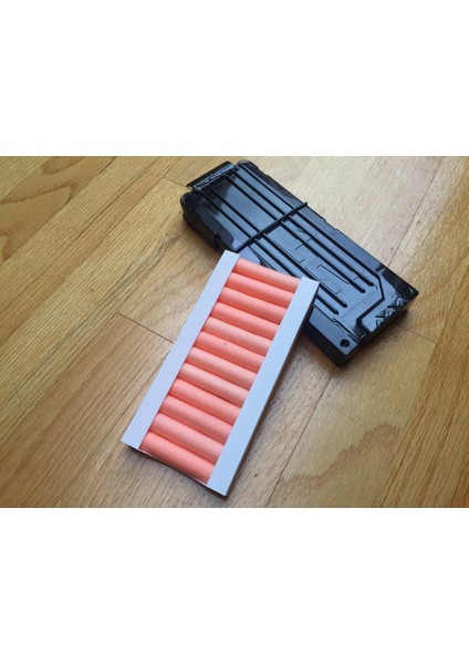 Gelişmiş Nerf Dergisi Hız Yükleyici (Sadece Plastik Aparattır) 3D