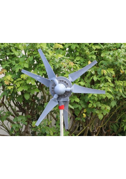 Betz Çift Rotor Rüzgar Türbini Dövüyor (Sadece Plastik Aparattır) 3D