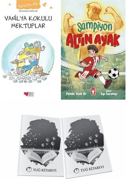 Vanilya Kokulu Mektuplar ve Şampiyon Altın Ayak + Hediyeli