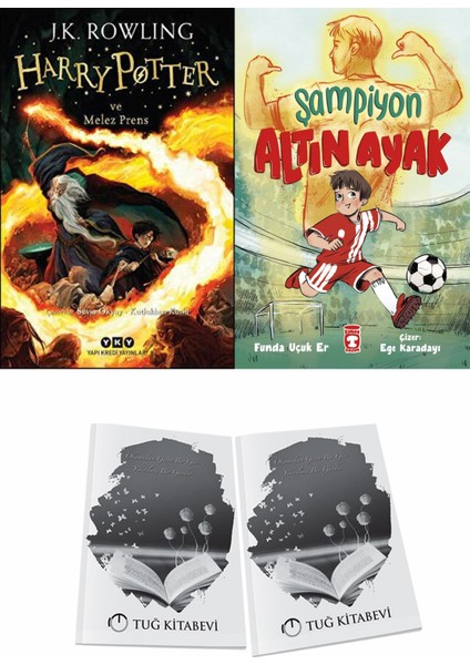 Harry Potter ve Melez Prens ve Şampiyon Altın Ayak + Hediyeli