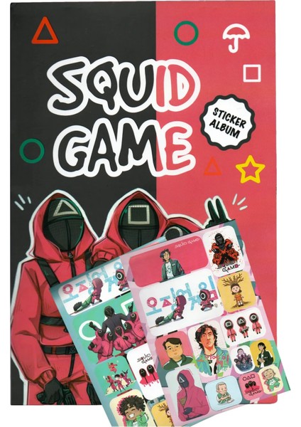 Squid Game Sticker Albümü