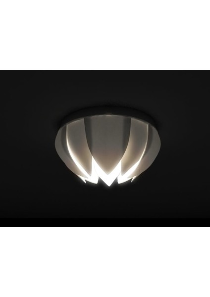 Lotus Tavan Lambası Ucuz Ikea Lamba Montajı "kilit" (Sadece Plastik Aparattır!!!) 3D