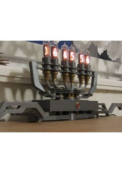 Nixie Tüp Saati Iıı (Sadece Plastik Aparattır!!!) 3D