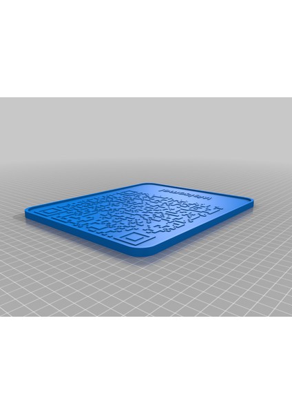Özelleştirilebilir Wifi Qr Kod Işareti (Sadece Plastik Aparattır!!!) 3D modelleri