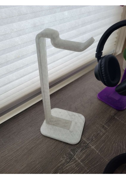 Masaüstü Kulaklık Tutucu (Sadece Plastik Aparattır!!!) 3D modelleri