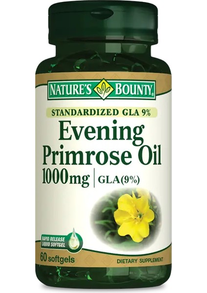 Evening Primrose Oil 1000 Mg 60 Softgel modelleri