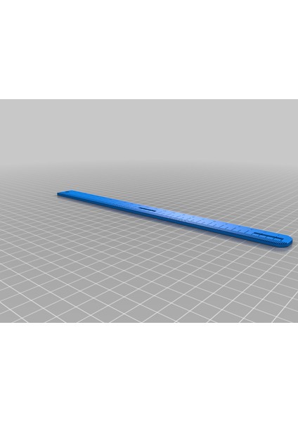 Çömlekçilik Araçları: Çömlekçilik Için Tombo Çubukları Derinlik Ölçer (Sadece Plastik Aparattır!!!) 3D