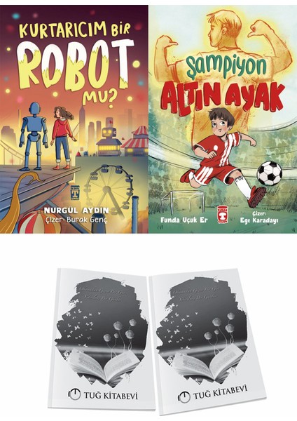 Kurtarıcım Bir Robot Mu? ve Şampiyon Altın Ayak + Hediyeli