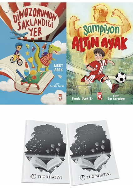 Dinozorumun Saklandığı Yer ve Şampiyon Altın Ayak + Hediyeli