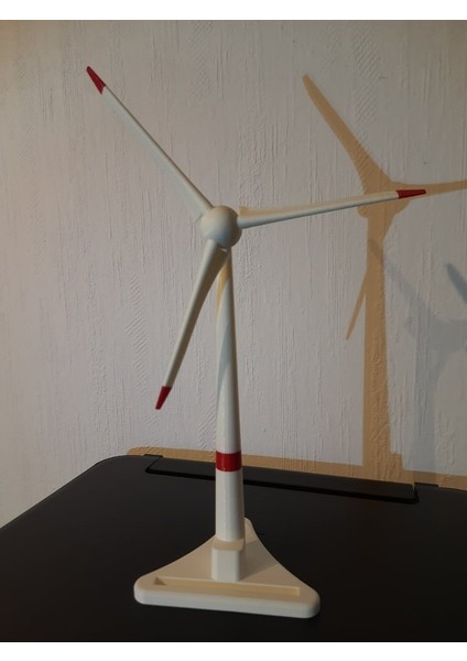 Rüzgar Türbini / Yel Değirmeni (Sadece Plastik Aparattır) 3D