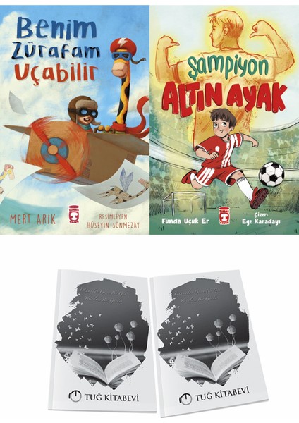 Benim Zürafam Uçabilir ve Şampiyon Altın Ayak + Hediyeli