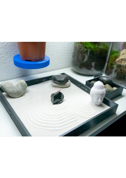 Zen Bahçe Kiti (Sadece Plastik Aparattır!!!) 3D