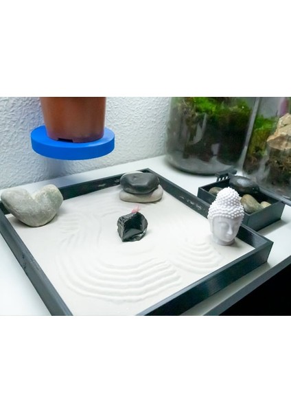 Zen Bahçe Kiti (Sadece Plastik Aparattır!!!) 3D