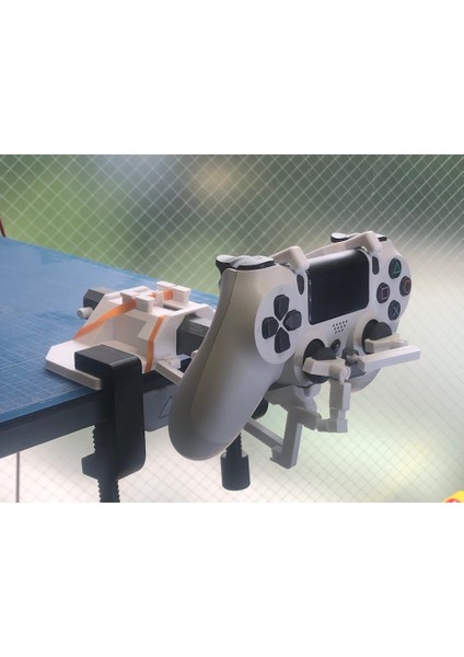 Uçuş Simülatörleri Için Dualshock Boyunduruğu (Sadece Plastik Aparattır) 3D