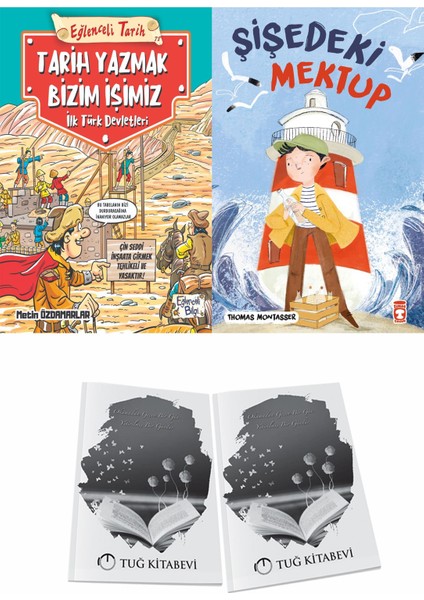 Tarih Yazmak Bizim Işimiz Ilk Türk Devletleri ve Şişedeki Mektup + Hediyeli