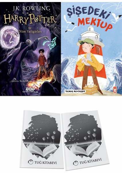 Harry Potter ve Ölüm Yadigârları ve Şişedeki Mektup + Hediyeli